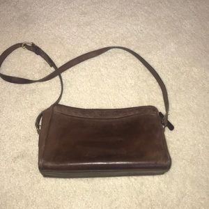 Coach leather purse